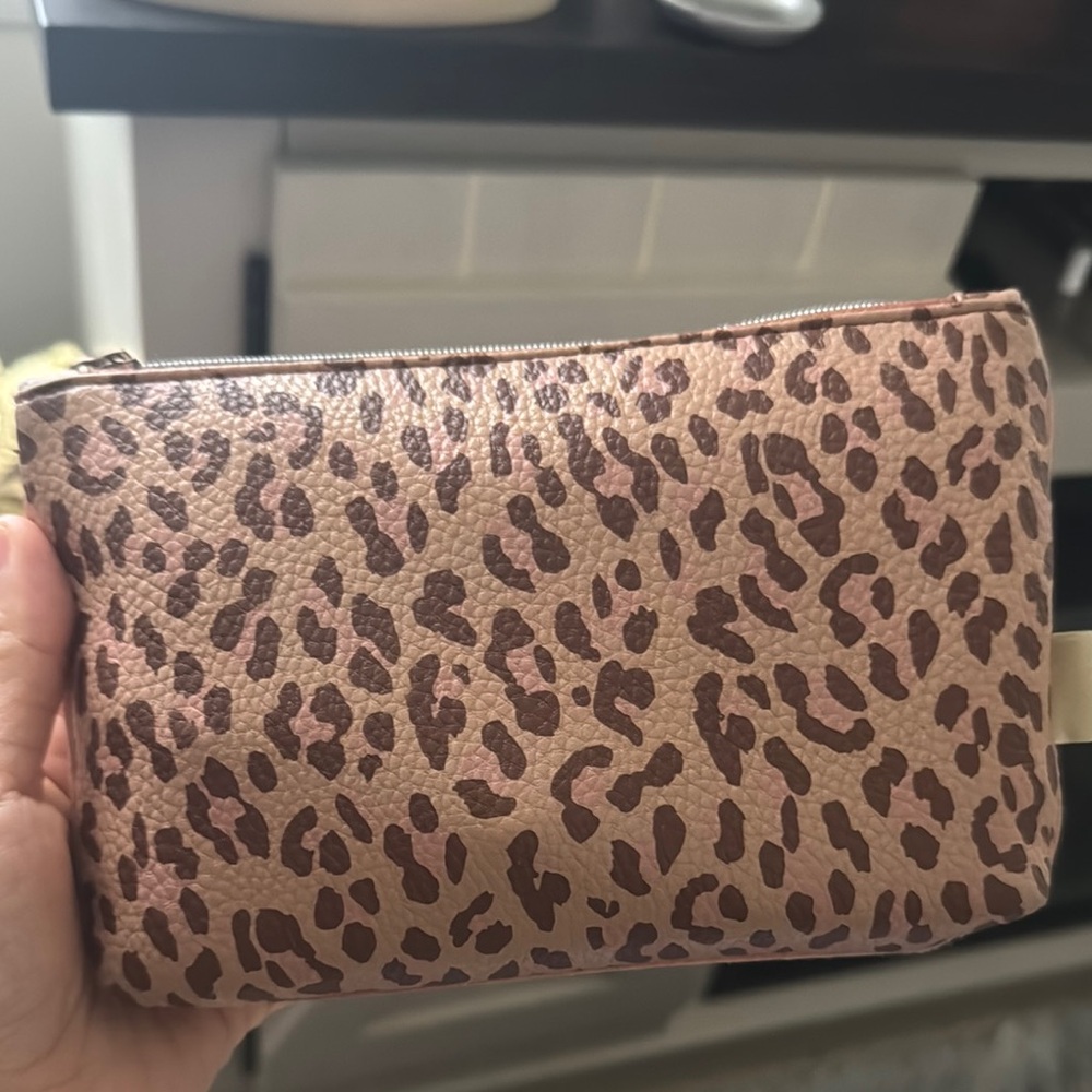 Leopard Print Clutch